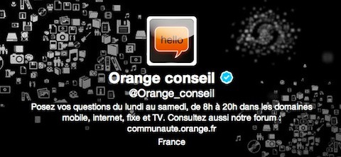 SAV-Orange sur Twitter