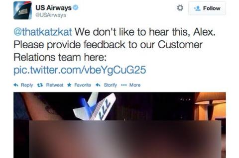 us airways tweet