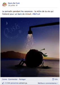 Message de vacances du CM Oasis