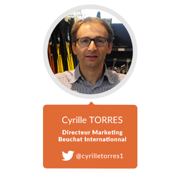 Cyrille Torres directeur marketing Beuchat