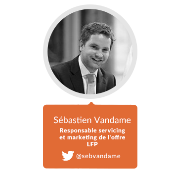 Sebastien Vandame responsable servicing et marketing de la LFP