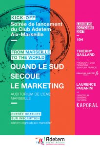 lancement du club Marketing Adetem Aix Marseille
