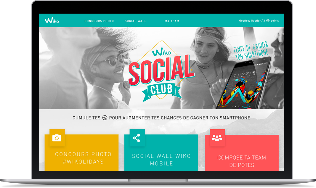 Application Social Media pour Wiko Mobile