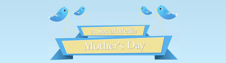 Application social media pour la fete des mères