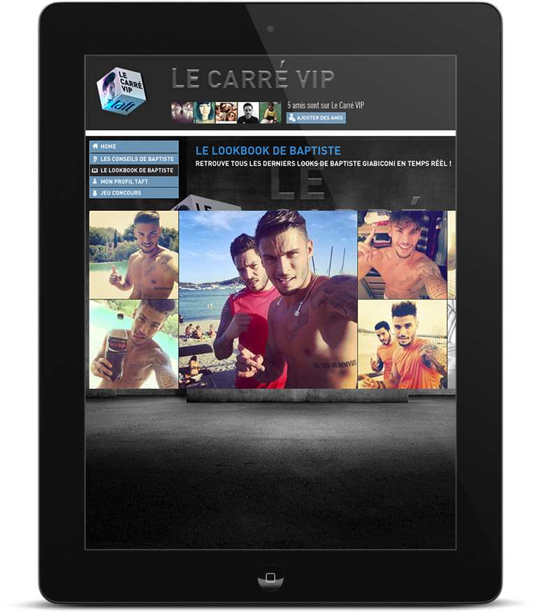 Application Facebook pour Taft