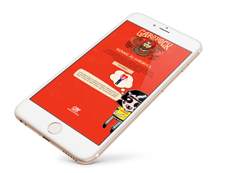 Application ou est charlie pour Garorock