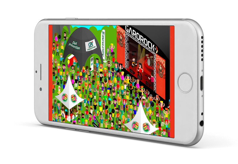 Application ou est charlie pour Garorock