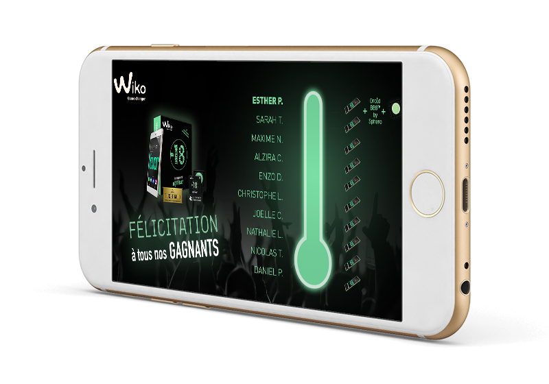 Application Facebook pour Wiko night fever