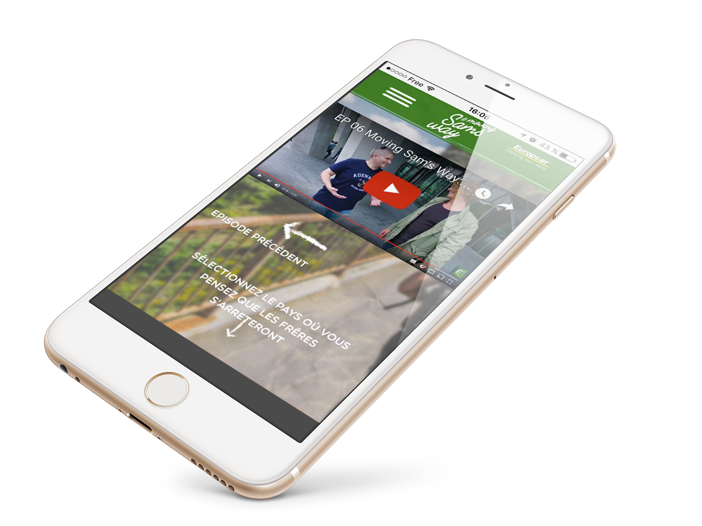 Application Facebook Europcar