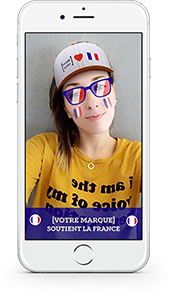 Des filtres et lens Snapchat personnalisés