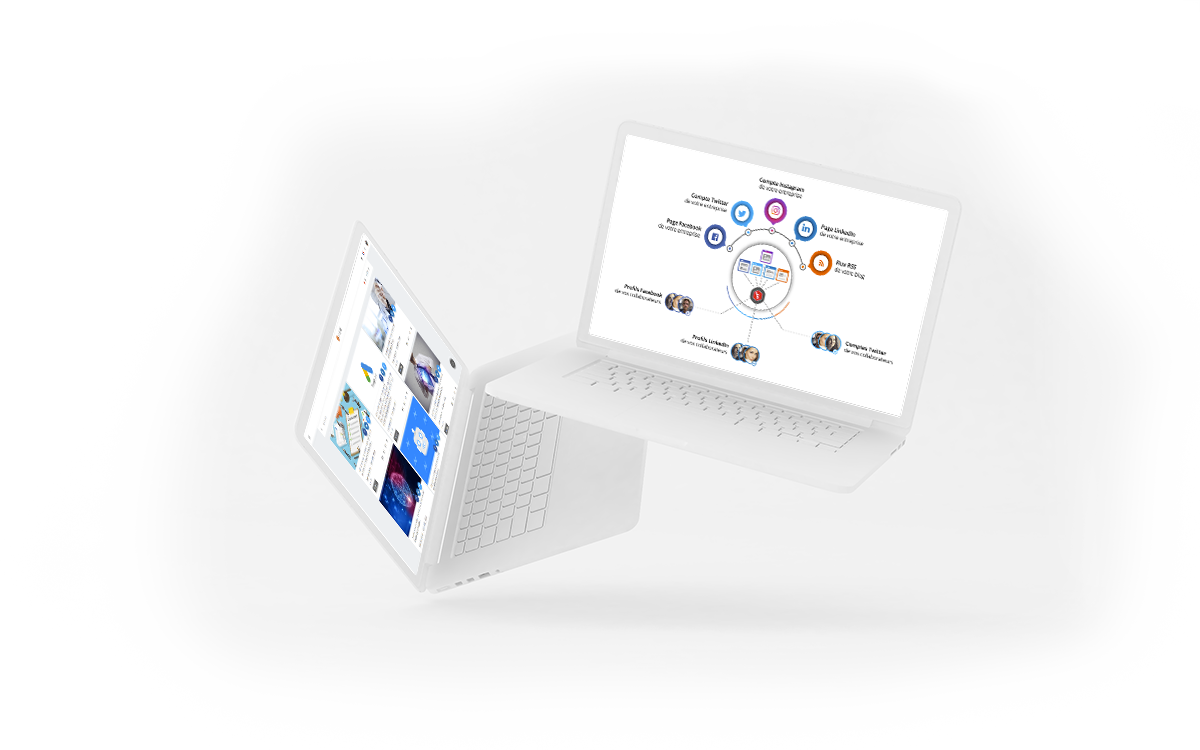 Plateforme Employee Advocacy Sharee