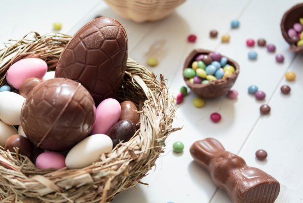 Oeufs en chocolat Pâques